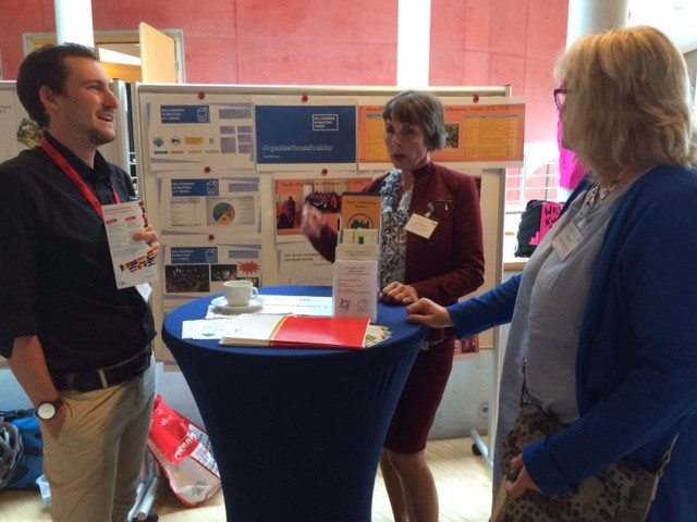 Stand Willkommen in Bautzen zum AWO - Fachforum